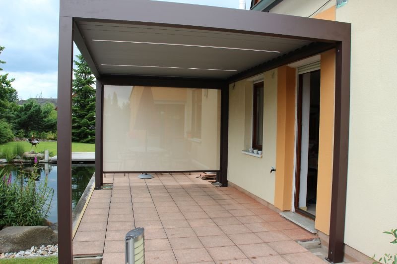 PERGOLA ALUX BIOclimatic V ATYPICKÉ BARVĚ