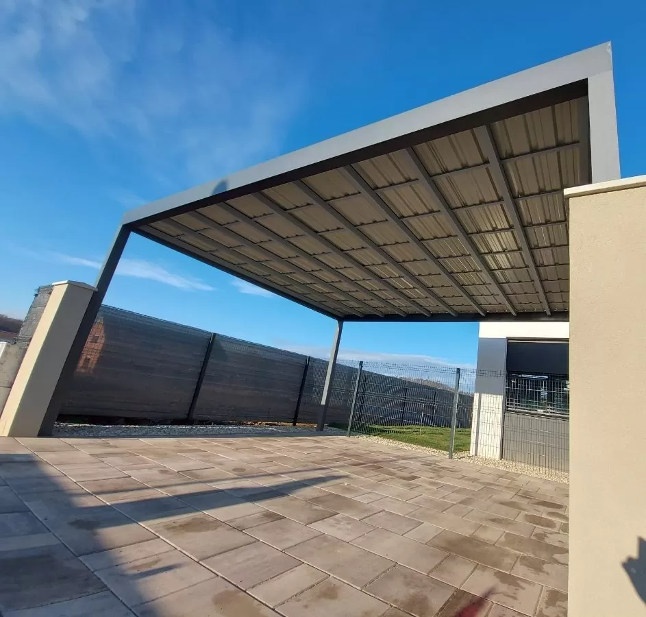 Hliníkový přístřešek Carport Trapez