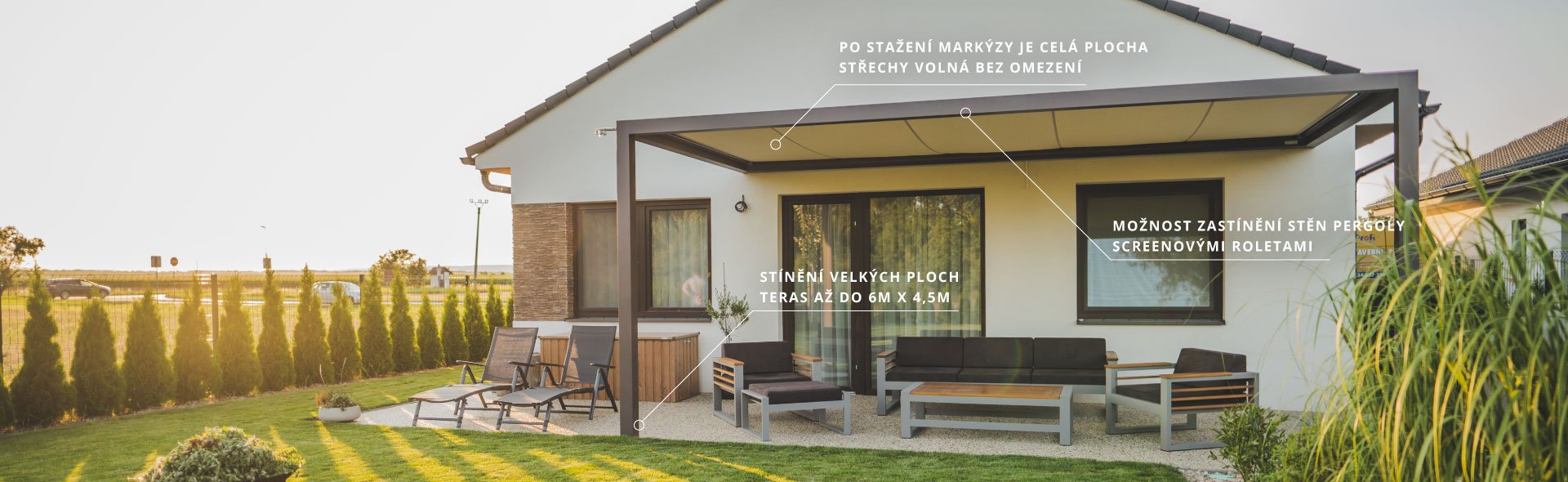Mark&yacute;zov&aacute; pergola Simple Ancona
